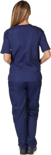 Miniatura 2 de Natural Uniforms Conjunto de ropa quirúrgica unisex (conjunto de ropa de trabajo estándar)
