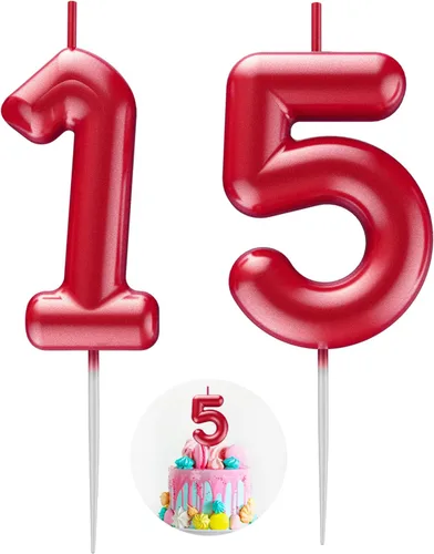 Miniatura 120 de Velas número 2 arcoíris con número 3D de feliz cumpleaños para decoración de fiesta de pastel de cumpleaños, suministros de celebración