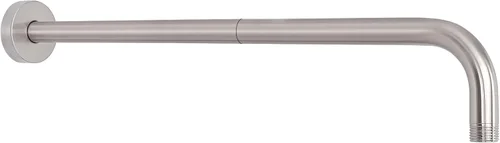 Miniatura 14 de Brazo de ducha HarJue con brida y cinta de teflón, brazo de extensión de tubo de ducha montado en la pared de acero inoxidable 304 para cabezal