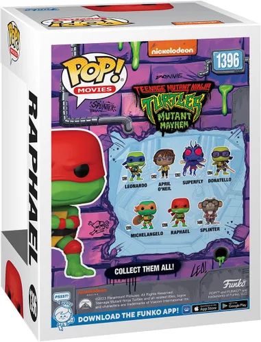 Miniatura 3 de Funko Pop! Movies: Teenage Mutant Ninja Turtles (TMNT) Raphael - Figura de vinilo coleccionable - Idea de regalo - Producto oficial - para niños