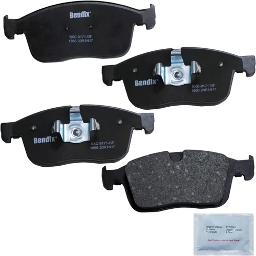Miniatura 26 de Pastillas de freno delanteras cerámicas Bendix Priority1 CFC2302 para Hyundai Elantra 2021, Sonata 2022-2020, Kia K5 2023-2021