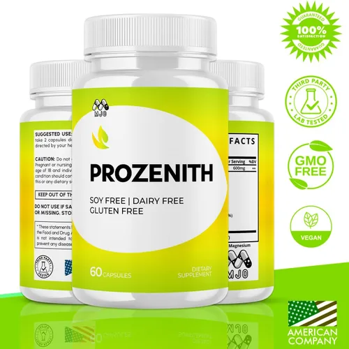 Miniatura 2 de Paquete de 3 cápsulas Prozenith, suplemento oficial de Prozenith con todos los ingredientes naturales, píldoras Pro Zenith Advanced Formula Wellness