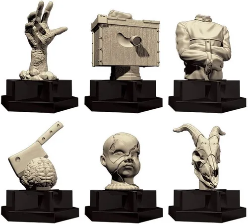 Miniatura 3 de Trivial Pursuit Horror Ultimate Edition Juego de trivia con 1800 preguntas de películas y libros clásicos Juego de mesa coleccionable