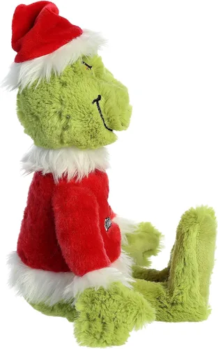 Miniatura 3 de Aurora® Dr. Seuss™ Feliz Navidad Grinch Muñeco de Peluche - Peluche Oficialmente Licenciado para Juego Imaginativo - Perfecto para Niños y Adultos