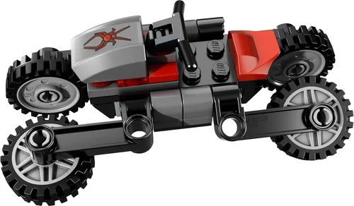 Miniatura 7 de Moto de persecución de Spider 76004, Lego Super Heroes.