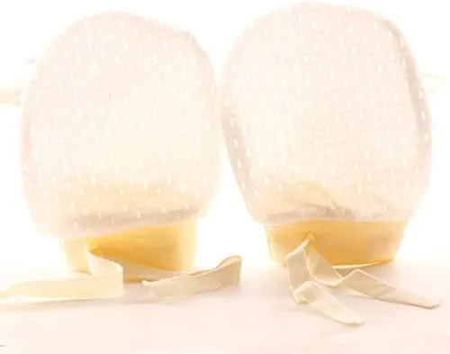 Miniatura 8 de Lindos guantes de algodón para niños y niñas, guantes ajustables con cordón ajustable para bebés