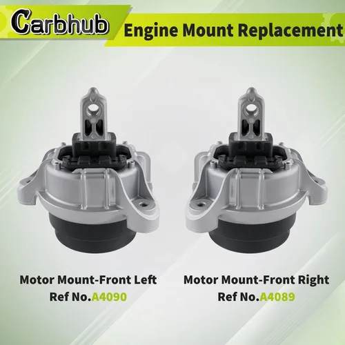 Miniatura 3 de Carbhub 22116786528 Soporte de motor izquierdo derecho para BMW 528i 535i 640i 740i Gran Coupe GT Base Sedan 3.0L 4.4L 6.0L 2010-2018 Soporte