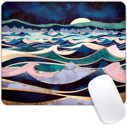 Miniatura 34 de Tapete para ratón Galaxy Nebula Universo Espacio, tapete para mouse personalizado, base de goma antideslizante, tapetes de mouse para computadoras
