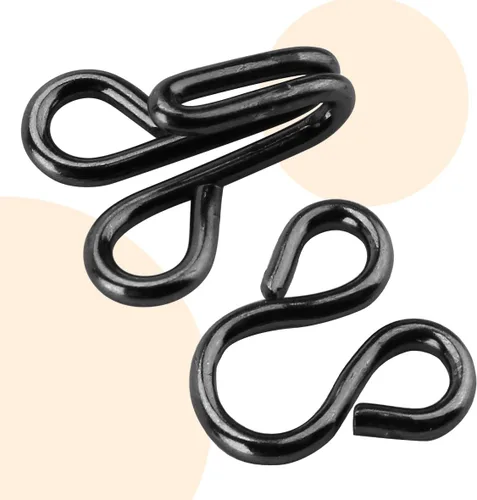 Miniatura 4 de KACOLA Gancho y ojo para coser, reemplazo de ganchos de sujetador, ganchos y cierres de ojos para ropa, costura de bricolaje y manualidades