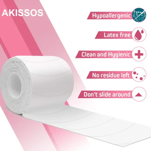 Miniatura 3 de Akissos - Extensiones de pestañas de espuma para los ojos, 110 unidades, cinta de espuma médica precortada, suministros de extensión de pestañas