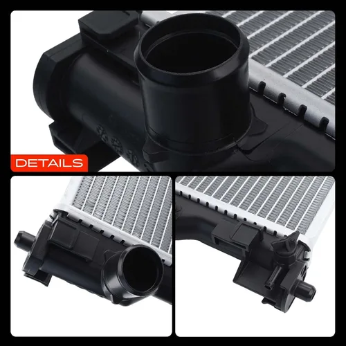 Miniatura 9 de A-Premium Conjunto de radiador de refrigerante del motor compatible con Toyota Camry 2018 2019 2020 2021, 2.5L 3.5L, repuesto # 1640025130