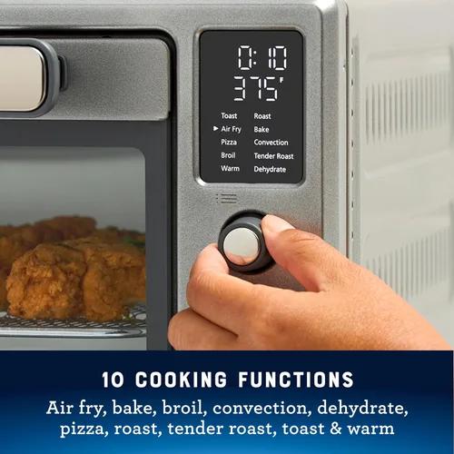 Miniatura 3 de Oster Freidora de aire de 10 funciones Horno tostador Horno Encimera