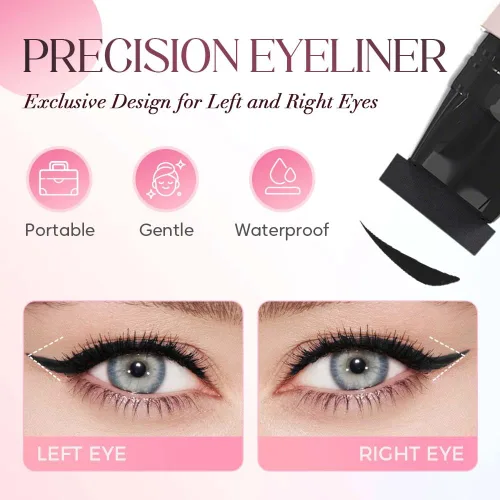 Miniatura 2 de AIIONP Sello delineador de ojos de una pieza, 2025 mejorado para alas perfectas, herramienta de delineadores de ojos impermeable, delineador de ojos