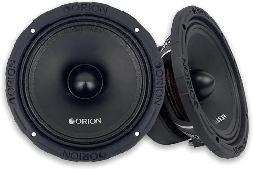 ORION XTR XTX858 - Altavoces tipo bala de alta eficiencia de 8 pulgadas de rango medio, 1600 W de potencia máxima, 400 W RMS, 8 ohmios, bobina de