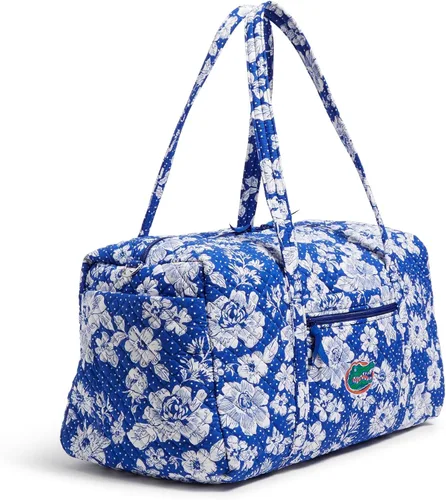 Miniatura 2 de Vera Bradley Women's Collegiate Large Travel Duffle Bag (Multiple Teams Available), Cotton