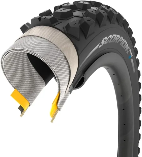 Miniatura 4 de Pirelli Scorpion Enduro S HardWall Bike Tyre, 27.5 x 2.4, Black Negro