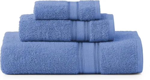 Miniatura 23 de Lane Linen Juego de 4 toallas de baño de 100 % algodón (35 x 66 pulgadas), juego de toallas de baño extragrandes de algodón sin torsión, secado Gris