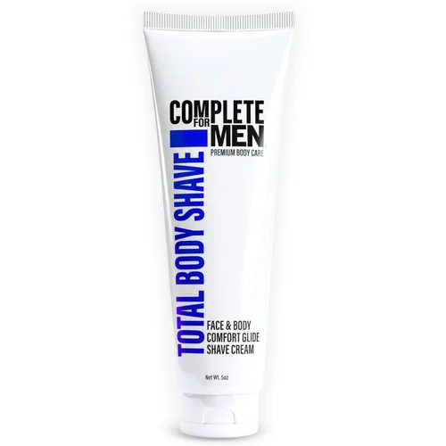 Crema de afeitar para piel sensible, crema de afeitar facial y corporal, cómodo deslizamiento corporal, afeitado sin irritación, protege de
