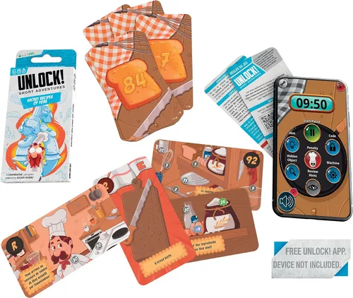Miniatura 4 de Short Adventures 1: Secret Recipes of Yore - Juego de cartas inmersivo para niños y adultos, a partir de 10 años, 1 a 6 jugadores, 30 minutos