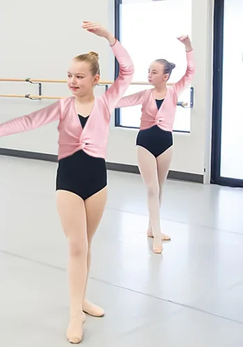 Miniatura 6 de Leotardos de ballet para niñas para bailar con espalda hueca, parte delantera brillante, cintura y espalda de malla