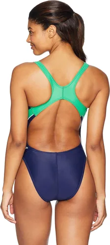 Miniatura 2 de Speedo Powerflex Eco Taper Splice Pulse Back - Traje de baño de una pieza para mujer