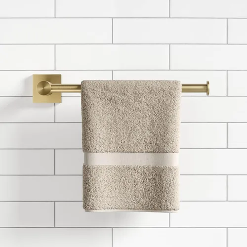 Miniatura 2 de KRAUS Toallero de baño Ventus, acabado dorado cepillado