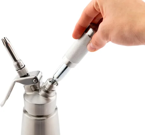 Miniatura 3 de Cartuchos Whip Tek para dispensadores de crema batida, cargadores de crema batida a prueba de fugas, dispensadores se venden por separado, cartuchos
