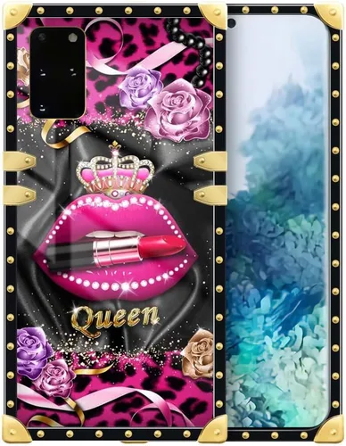Miniatura 37 de Funda compatible con Samsung Galaxy Note 10 Plus, Lipstick Lips Note 10 Plus para niñas, TPU suave a prueba de golpes, protección rígida