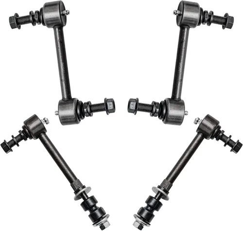 Miniatura 86 de Detroit Axle - 4 barras estabilizadoras AWD para Chrysler 300 2005-2019 Dodge Charger 2005-2008 2005-2008 Magnum Stabilizer Enlaces de extremo