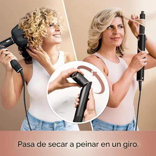 Miniatura 2 de Secador de Pelo Shark Sistema de Estilo FlexStyle Cepillo Secador de Pelo Portátil y Potente Rizador de Pelo y Voluminizador Incluye 6