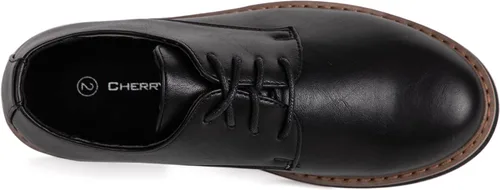 Miniatura 4 de CHERRY POPO Mocasines para niños, zapatos de barco casuales para niños, zapatos de vestir para niños