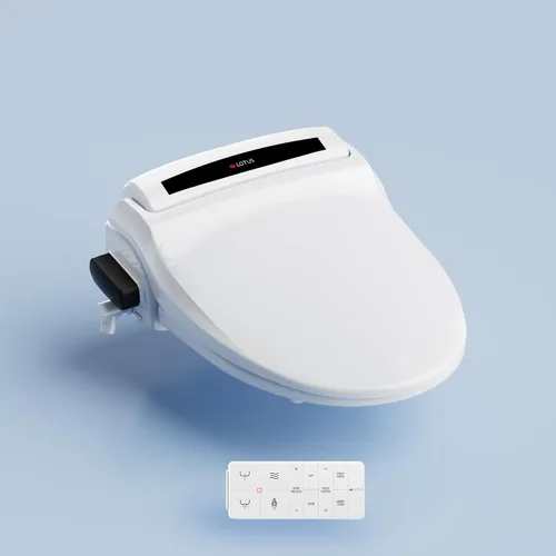 Miniatura 7 de Lotus Hygiene Systems ATS-500. Asiento para inodoro con tapa inteligente, climatizada con temperatura regulable. Color blanco.