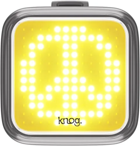 Miniatura 3 de Knog Blinder - Luz delantera cuadrada para adultos, unisex, color negro, talla única