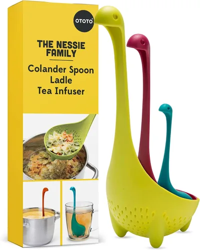 Miniatura 13 de OTOTO El Cazo de Sopa Original Nessie - Divertidos Gadgets de Cocina, Diseño del Lago Ness, Regalos de Cocina para Mamá - Útiles de Cocina Lindos