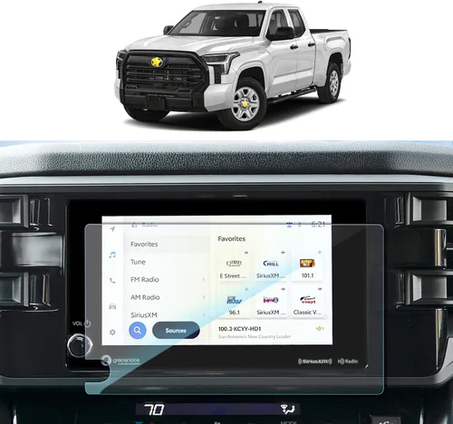 Miniatura 9 de SKTU Accesorios Tundra 2023 2024 2025 2026 Protector de pantalla para Toyota Tundra 2022-2026/Toyota Sequoia 2023-2026 14 pulgadas Navigation Toyota