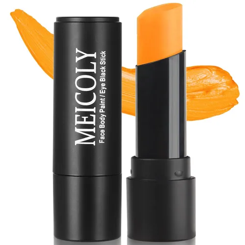 Miniatura 17 de MEICOLY Barra de maquillaje para ojos negros azul real, impermeable para béisbol, sóftbol, fútbol, lacrosse, barra de pintura corporal y facial azul
