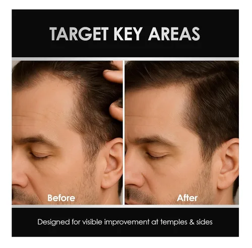 Miniatura 2 de ThickTails Suero de crecimiento del cabello para hombres para adelgazar el cabello Suero sin enjuague para raíces y cuero cabelludo con cafeína