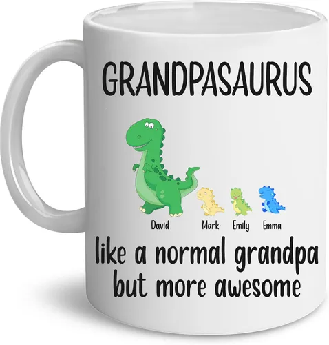 Miniatura 8 de BSQUIELE Regalo del día del padre para abuelo 2026 – Regalos para el nuevo abuelo – Regalos para el abuelo – Regalo de cumpleaños para abuelos