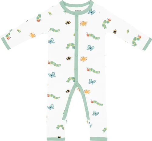 Miniatura 37 de KYTE BABY Mameluco suave unisex con cierre a presión, 97% rayón hecho de bambú, 3% elastano
