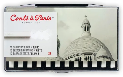 Miniatura 11 de Conté à Paris Juego de 12 lápices de dibujo HB, color negro