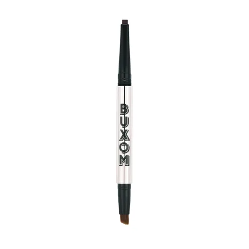 Buxom Delineador de ojos duradero Power Line, delineador de ojos retráctil cremoso, resistente al agua y a prueba de manchas, punta de hoja y throw