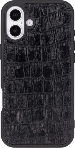 Miniatura 272 de Venito Lucca - Funda de piel compatible con Samsung Galaxy Note 10 (6,3 pulgadas), extra segura, con cubierta trasera acolchada, cocodrilo negro