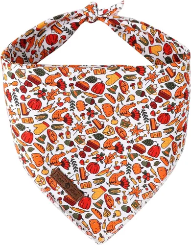 Miniatura 32 de Lionet Paws Bandana para Perro de Algodón Lavable Pañuelo Bufanda Bandana Triangular para Perros Pequeños Medianos y Grandes Cuadrícula Negra