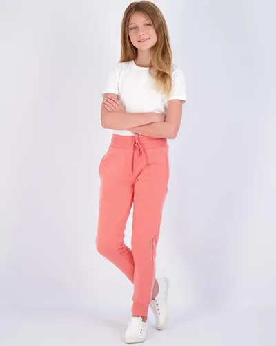Miniatura 4 de Real Essentials Paquete de 3 pantalones deportivos de forro polar para niñas de 7 a 16 años