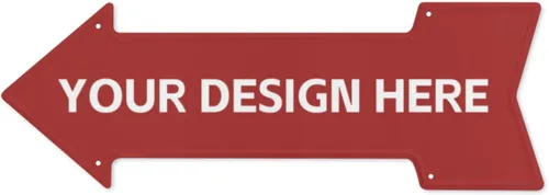 Miniatura 9 de Letreros personalizados para negocios al aire libre de metal con texto en inglés «Make Your Own 12X12» Letrero personalizado para jardines al aire