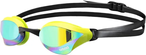 Arena Gafas de natación de carreras unisex Cobra Core Swipe antivaho para hombres y mujeres con lente de policarbonato con espejo/sin espejo