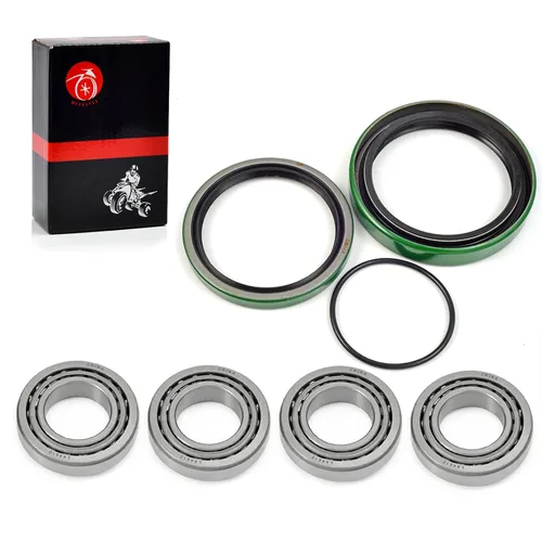 Kit de rodamientos y sellos de rueda delantera compatible con Polaris Sportsman 335 400 500 Magnum 325 425 500 Scrambler 400 500 Worker 335 500 Big