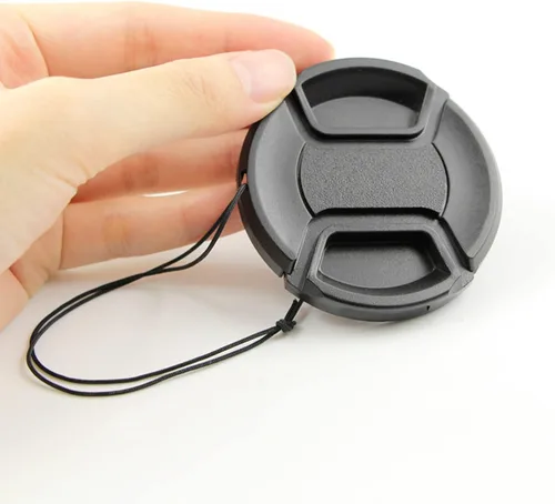 Miniatura 6 de Tapa para lente de cámara de 1.535 in, cubierta para lente de cámara Draduo, pinza central a presión, compatible con cámara Nikon Canon Sony