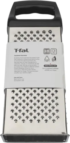 Miniatura 2 de Rallador de caja de acero inoxidable (9 x 4 x 3 pulgadas), afeitadora de mano de 4 caras, rallador y rebanador, ideal para queso parmesano