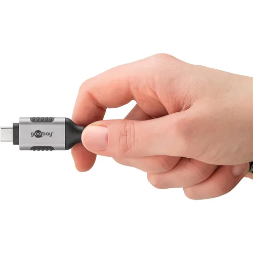 Miniatura 7 de goobay Slim USB-C 3.1 to RJ45 Ethernet CAT 6 Cable Adapter/Stable Wired Internet Connection with Router/Network Switch/USB to RJ45 Adapter/1Gbps